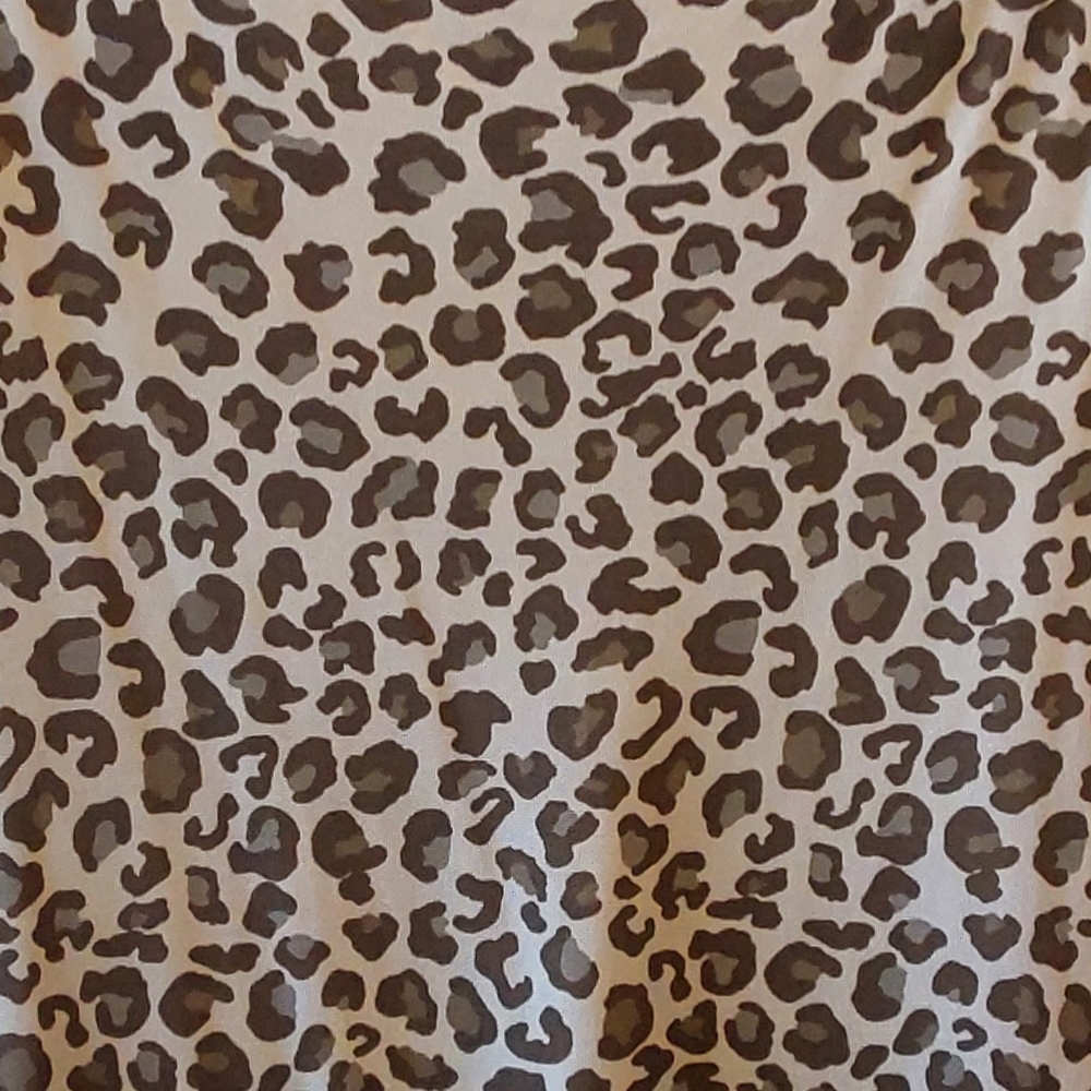 Armani Exchange Animal Print Short Sleeve Midi Dress - Picture 4 of 4